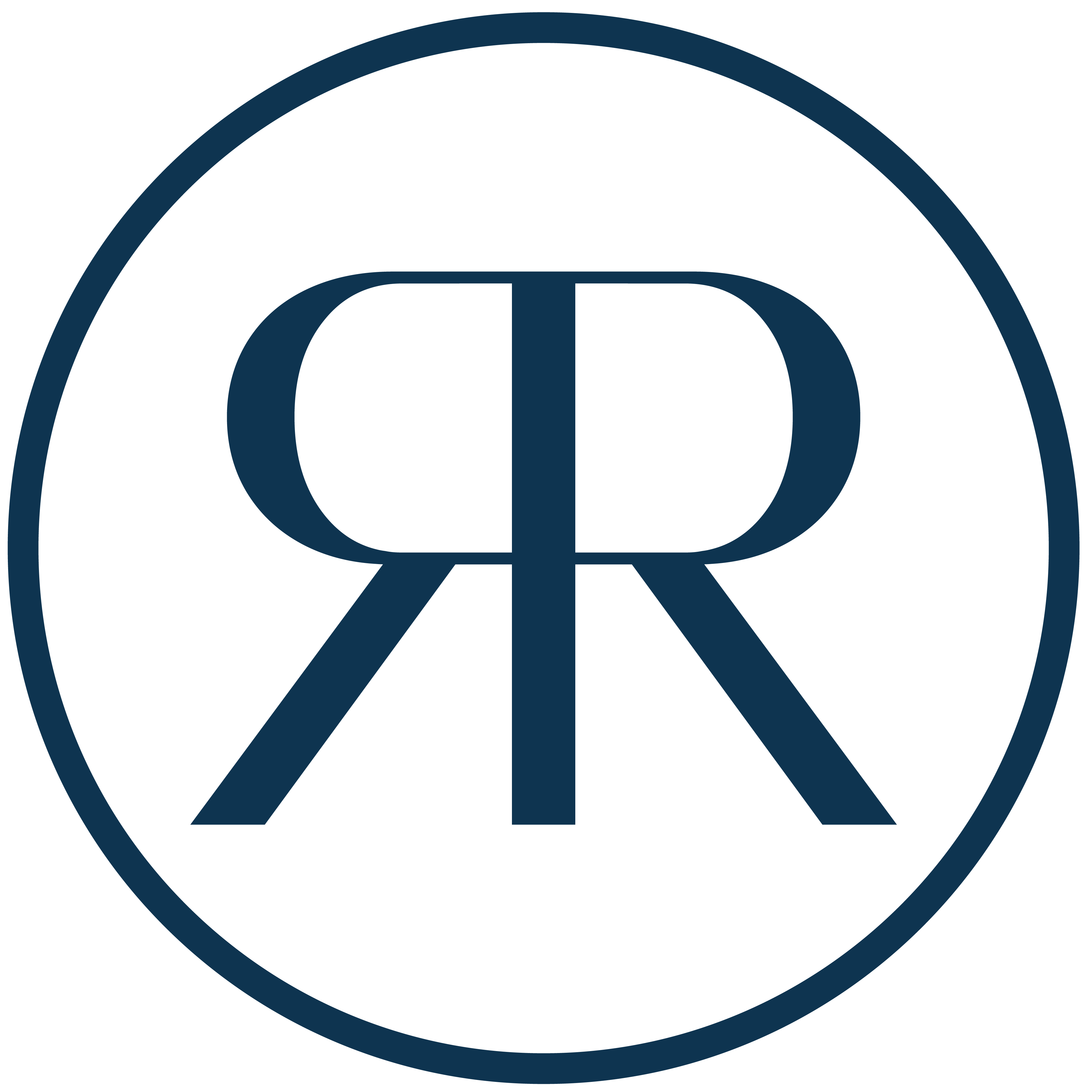 Royce+Reign Logo in blue