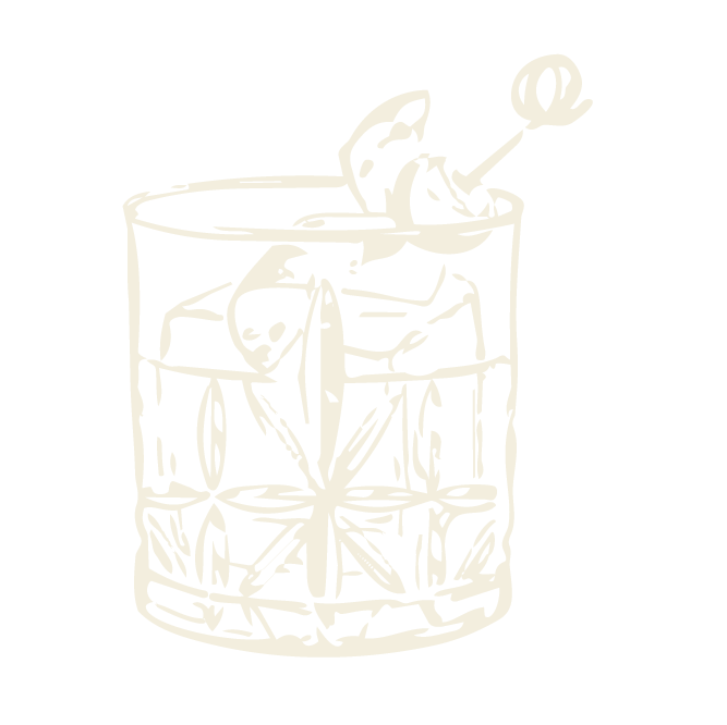 Old Fashioned icon representing the coctail-inspired cookie by Royce+Reign
